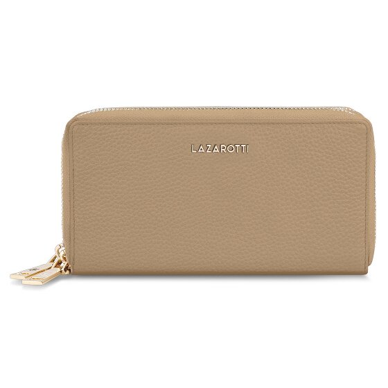 Lazarotti Bologna Leather Geldbörse RFID Schutz Leder 20 cm