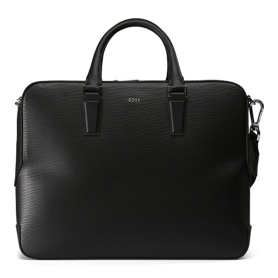 Boss Luminary Aktentasche Leder 38 cm Laptopfach