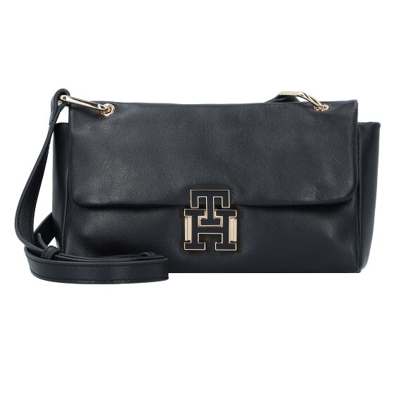 Tommy Hilfiger Pushlock Umhängetasche Leder 22 cm