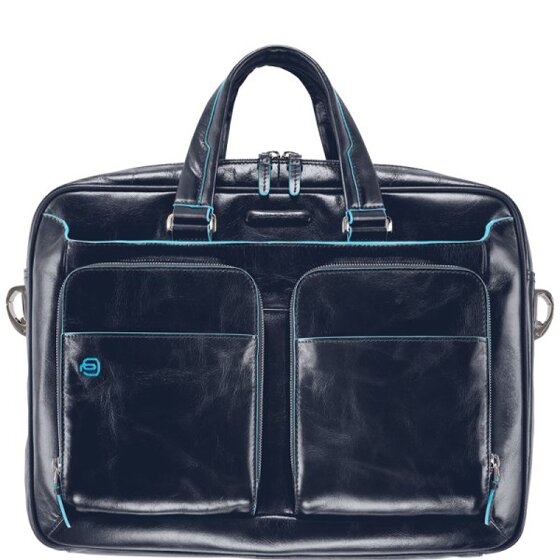Piquadro Blue Square Aktentasche III Leder 39 cm Laptopfach