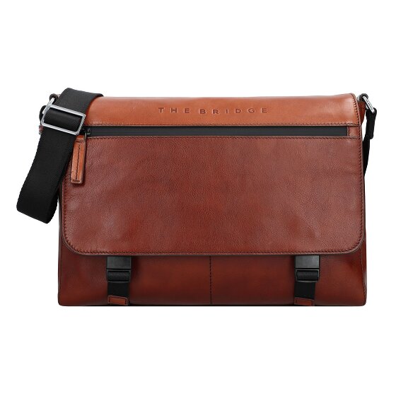The Bridge Damiano Aktentaschen Messenger Leder 37 cm Laptopfach