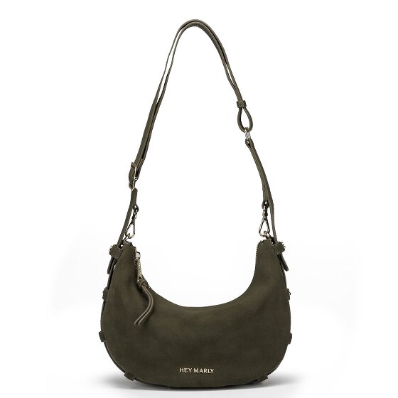 Hey Marly Lifetime Sister Suede Schultertasche Leder 25 cm