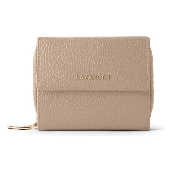 Lazarotti Bologna Leather Zip-Around Geldbörse Leder 12 cm
