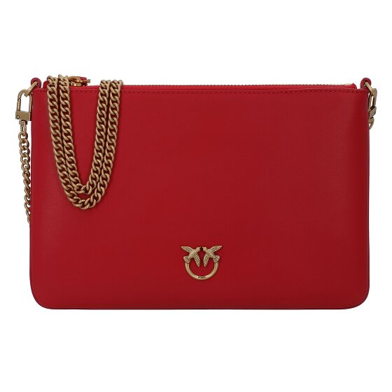 PINKO Flat Clutch Tasche Leder 24 cm