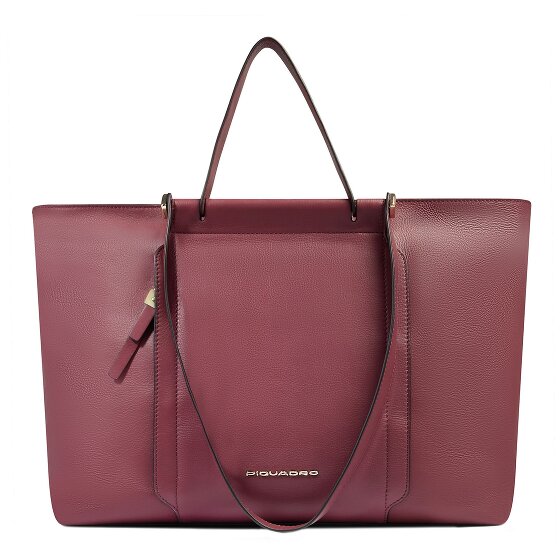Piquadro Circle Shopper Tasche Leder 38 cm Laptopfach