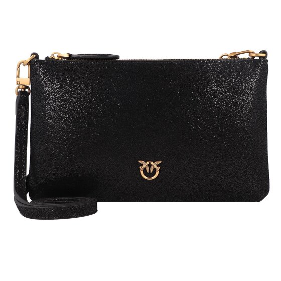 PINKO Flat Horizontal Umhängetasche Leder 20 cm