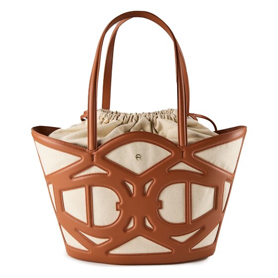 AIGNER Azzu Shopper Tasche Leder 47 cm