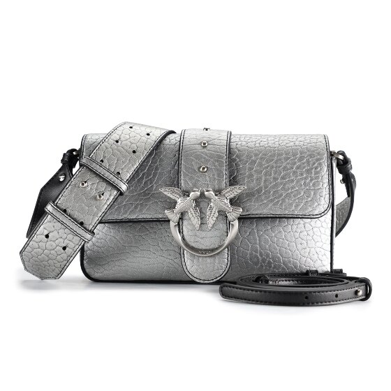 PINKO Love One Umhängetasche Leder 21.5 cm