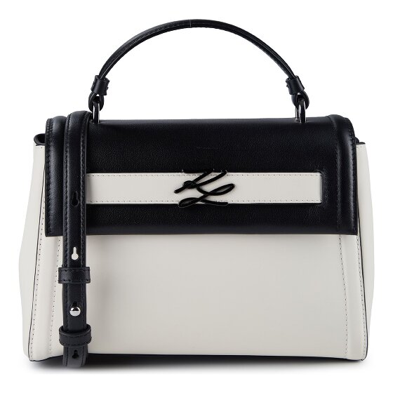 Karl Lagerfeld Autograph Handtasche Leder 24 cm