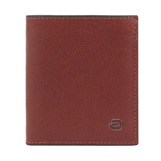 Piquadro Black Square Geldbörse RFID Schutz Leder 8.5 cm