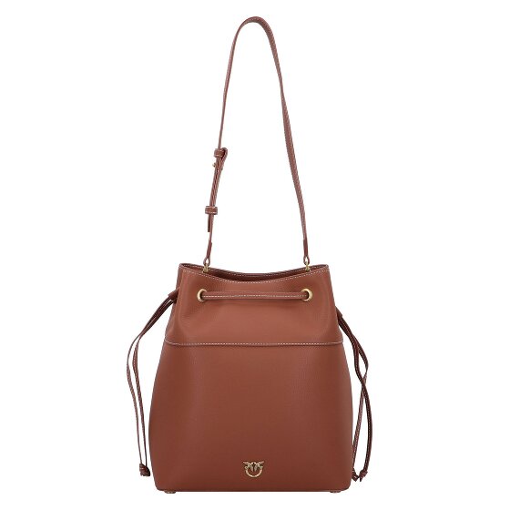 PINKO Secchiello Schultertasche Leder 25 cm