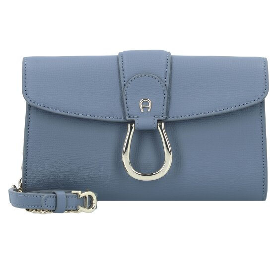 AIGNER Clutch Tasche Leder 22 cm