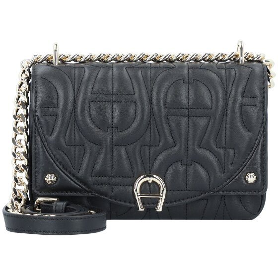 AIGNER Diadora Umhängetasche Leder 21 cm