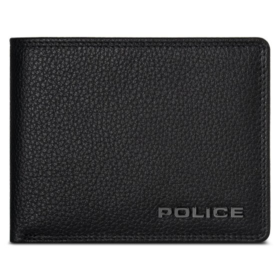Police Geldbörse RFID Schutz Leder 11.5 cm
