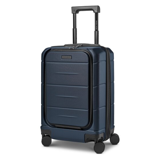 Police London 4 Rollen Kabinentrolley 55 cm Laptopfach mit Dehnfalte