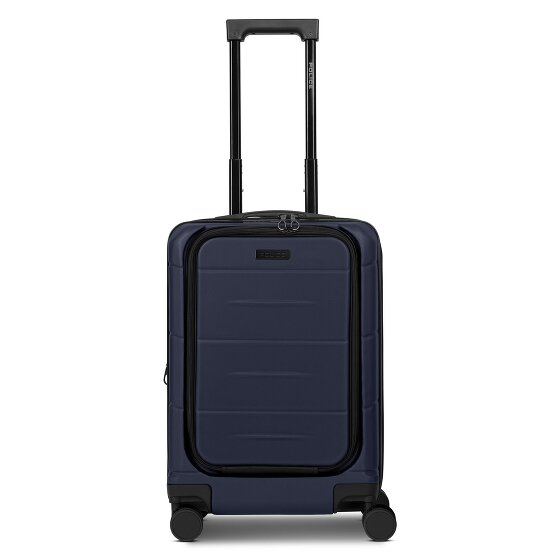 Police London 4 Rollen Kabinentrolley 55 cm Laptopfach mit Dehnfalte