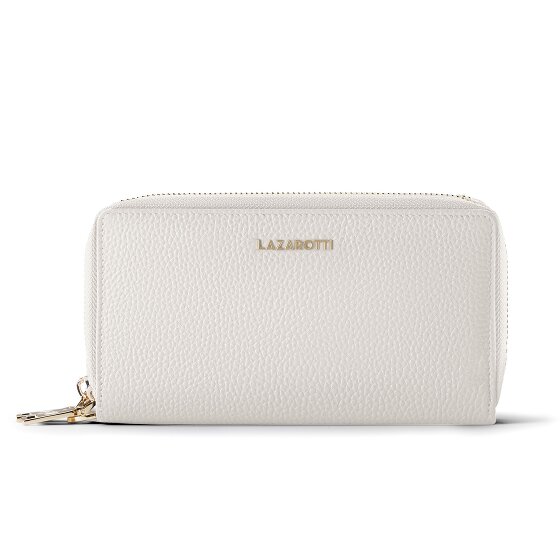 Lazarotti Bologna Leather XL Double Zip-Around Geldbörse RFID Leder 20 cm