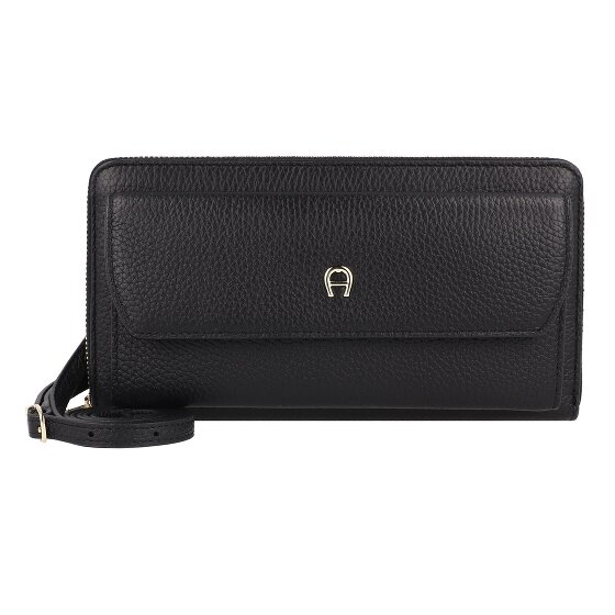 AIGNER Clutch Geldbörse Leder 20 cm