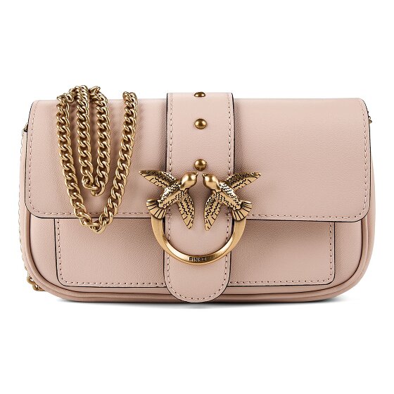 PINKO Love One Umhängetasche Leder 20 cm
