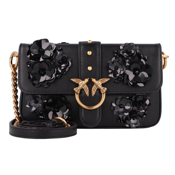 PINKO Love One Mini Bag Umhängetasche Leder 18 cm PINKO Love One Mini Bag Umhängetasche Leder 18 cm