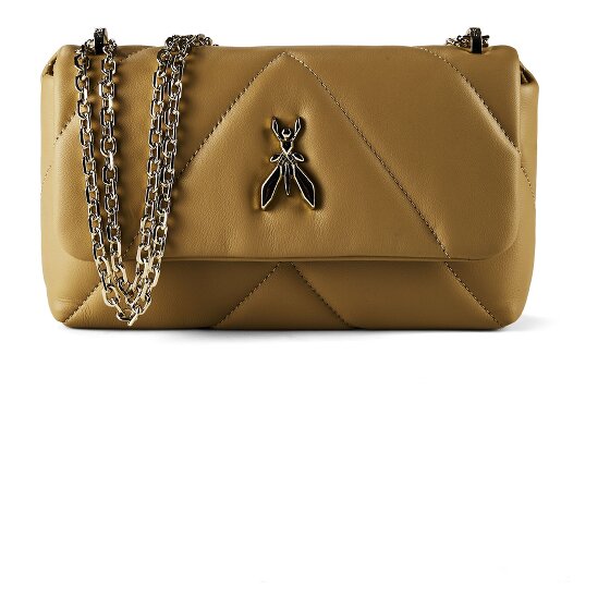 Patrizia Pepe Fly Padded Umhängetasche Leder 25 cm