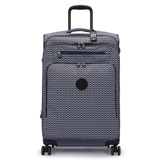 Kipling New Youri Spin M 4 Rollen Trolley M 68 cm mit Dehnfalte
