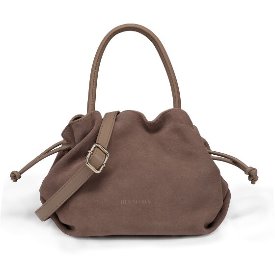 Hey Marly Cool Companion Suede Handtasche Leder 28 cm