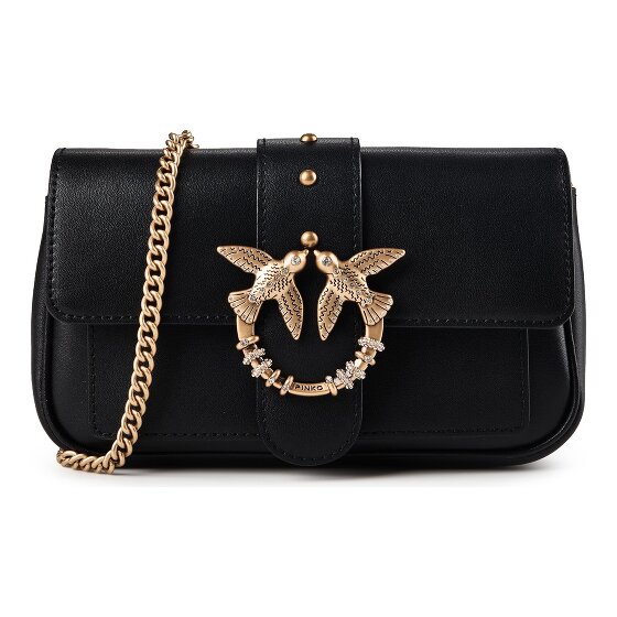 PINKO Love Pocket Umhängetasche Leder 20 cm