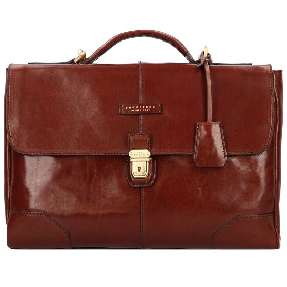 The Bridge Vespucci Aktentasche Leder 40 cm Laptopfach The Bridge Vespucci Aktentasche Leder 40 cm Laptopfach
