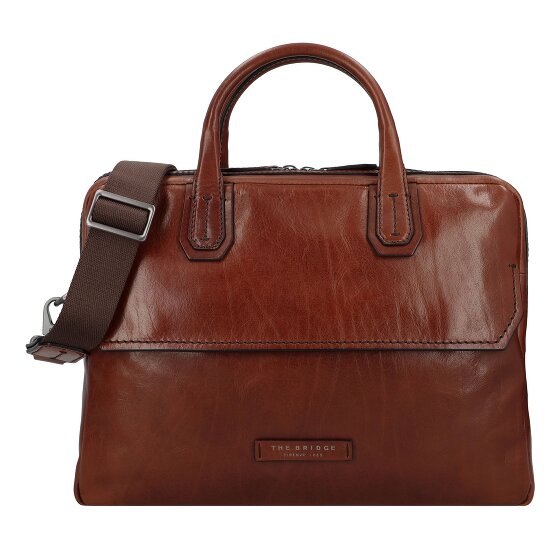The Bridge Williamsburg Aktentasche Leder 37 cm Laptopfach