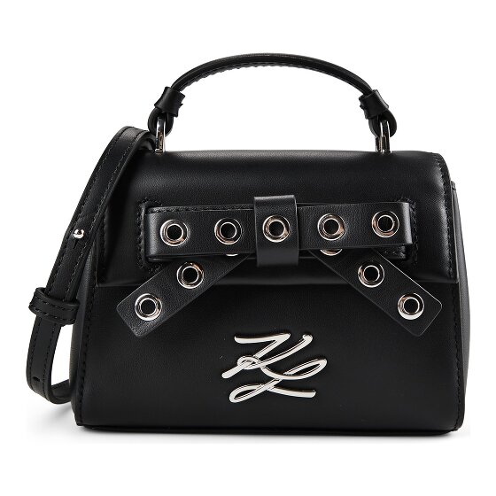 Karl Lagerfeld Autograph Mini Bag Handtasche Leder 15 cm
