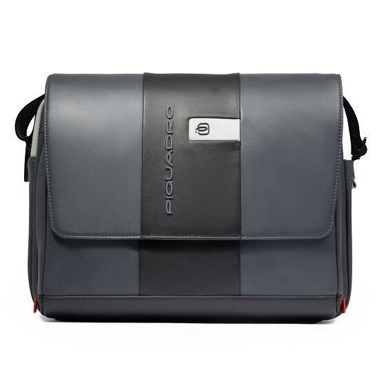 Piquadro Urban Messenger RFID Schutz Leder 35 cm Laptopfach