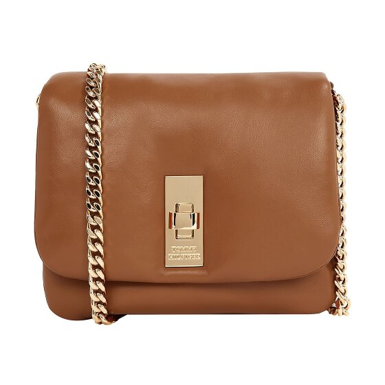 Tommy Hilfiger Soft Leather Mini Bag Umhängetasche Leder 18 cm Tommy Hilfiger Soft Leather Mini Bag Umhängetasche Leder 18 cm