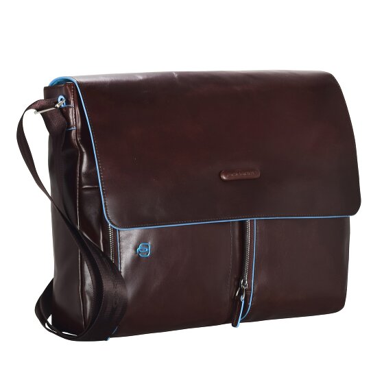 Piquadro Blue Square Messenger Leder 37 cm Laptopfach