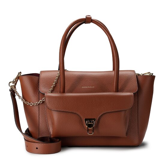 Coccinelle Double Beat Schultertasche Leder 31 cm