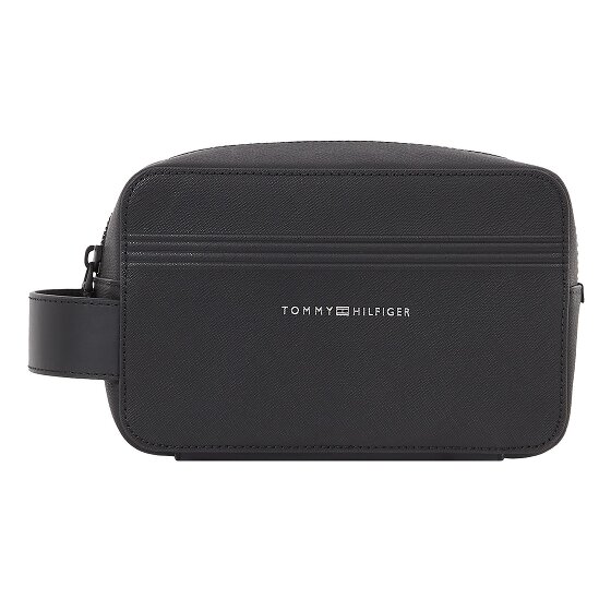 Tommy Hilfiger TH Business Kulturbeutel Leder 21 cm