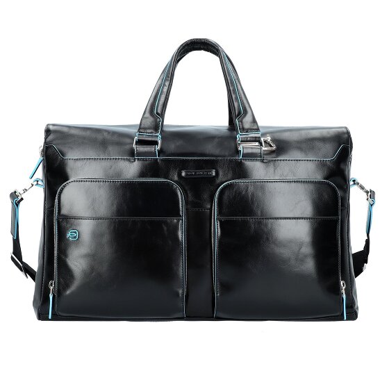 Piquadro Blue Square Weekender Reisetasche Leder 47 cm Laptopfach