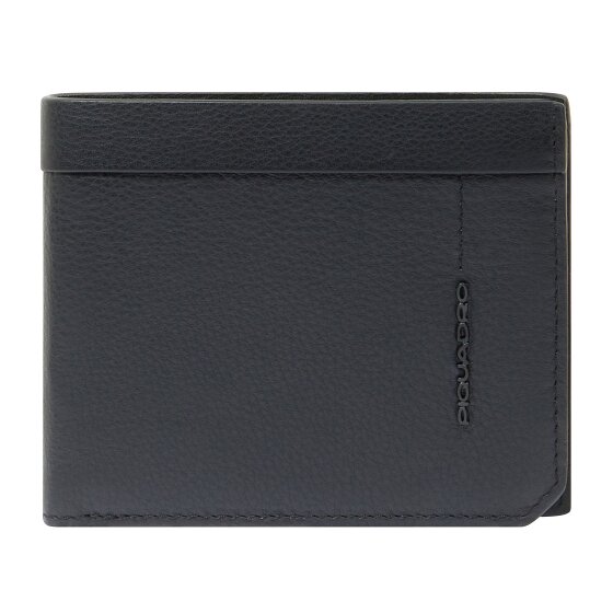 Piquadro Portoum Geldbörse RFID Schutz Leder 10.5 cm