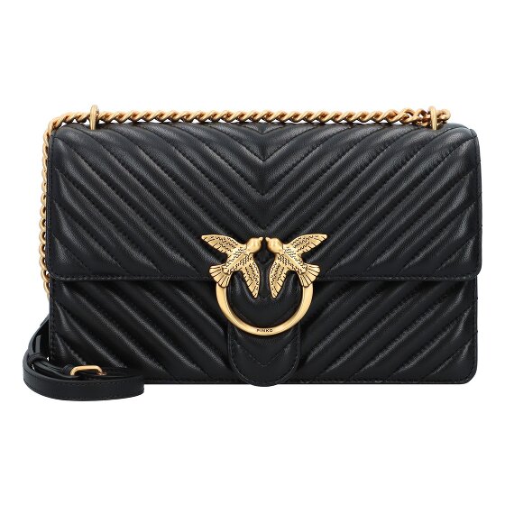 PINKO Love One Umhängetasche Leder 26.5 cm