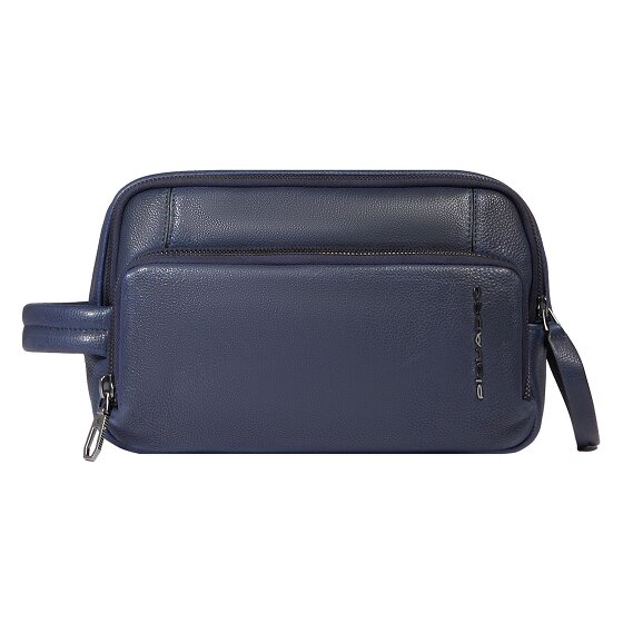 Piquadro Cronus Kulturbeutel Leder 24 cm