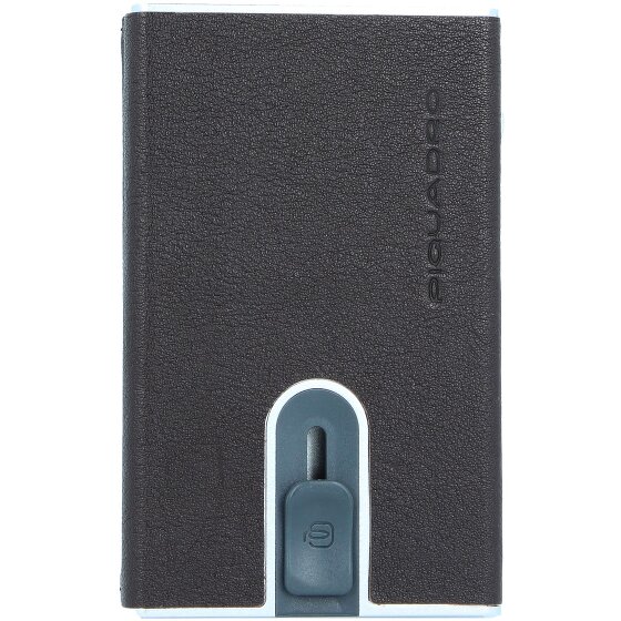 Piquadro Black Square Kreditkartenetui Leder 6 cm Piquadro Black Square Kreditkartenetui Leder 6 cm