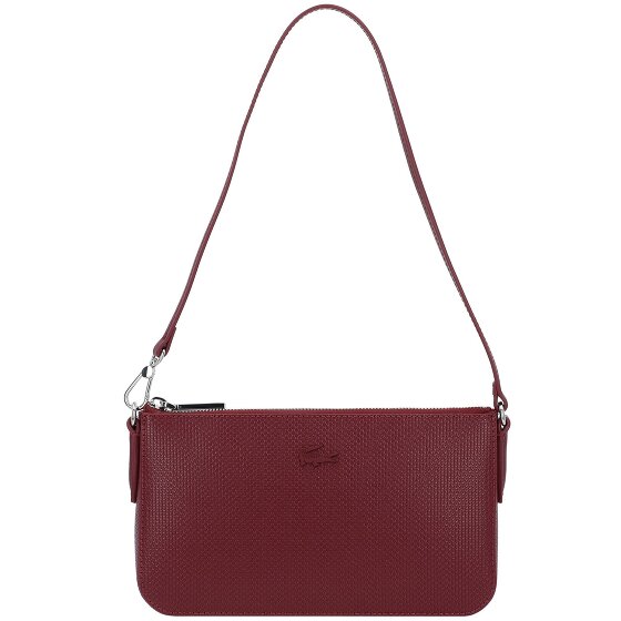 Lacoste Chantaco Schultertasche Leder 23 cm