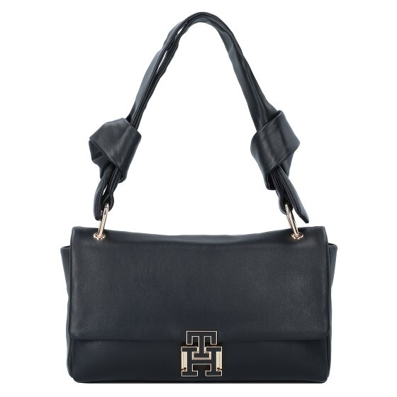 Tommy Hilfiger Pushlock Schultertasche Leder 26 cm Tommy Hilfiger Pushlock Schultertasche Leder 26 cm