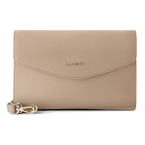 Lazarotti Bologna Leather Clutch Umhängetasche Leder 23 cm