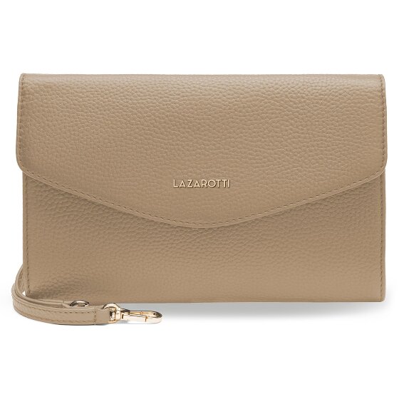 Lazarotti Bologna Leather Clutch Tasche Leder 23 cm
