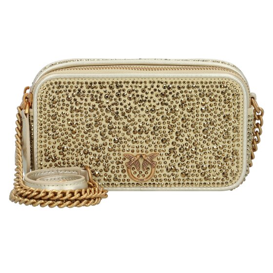 PINKO Mini Bag Umhängetasche Leder 18 cm