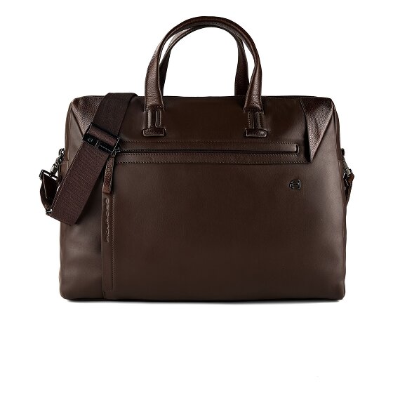 Piquadro Aktentasche Leder 43.5 cm Laptopfach