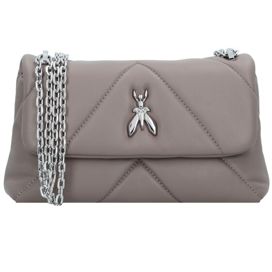 Patrizia Pepe Fly Padded Umhängetasche Leder 25 cm