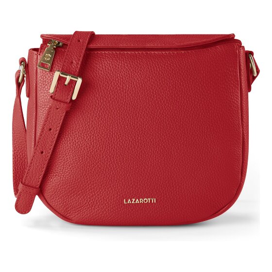 Lazarotti Bologna Leather Crossbody Umhängetasche Leder 25 cm