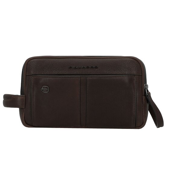 Piquadro Wollem Kulturbeutel Leder 25 cm